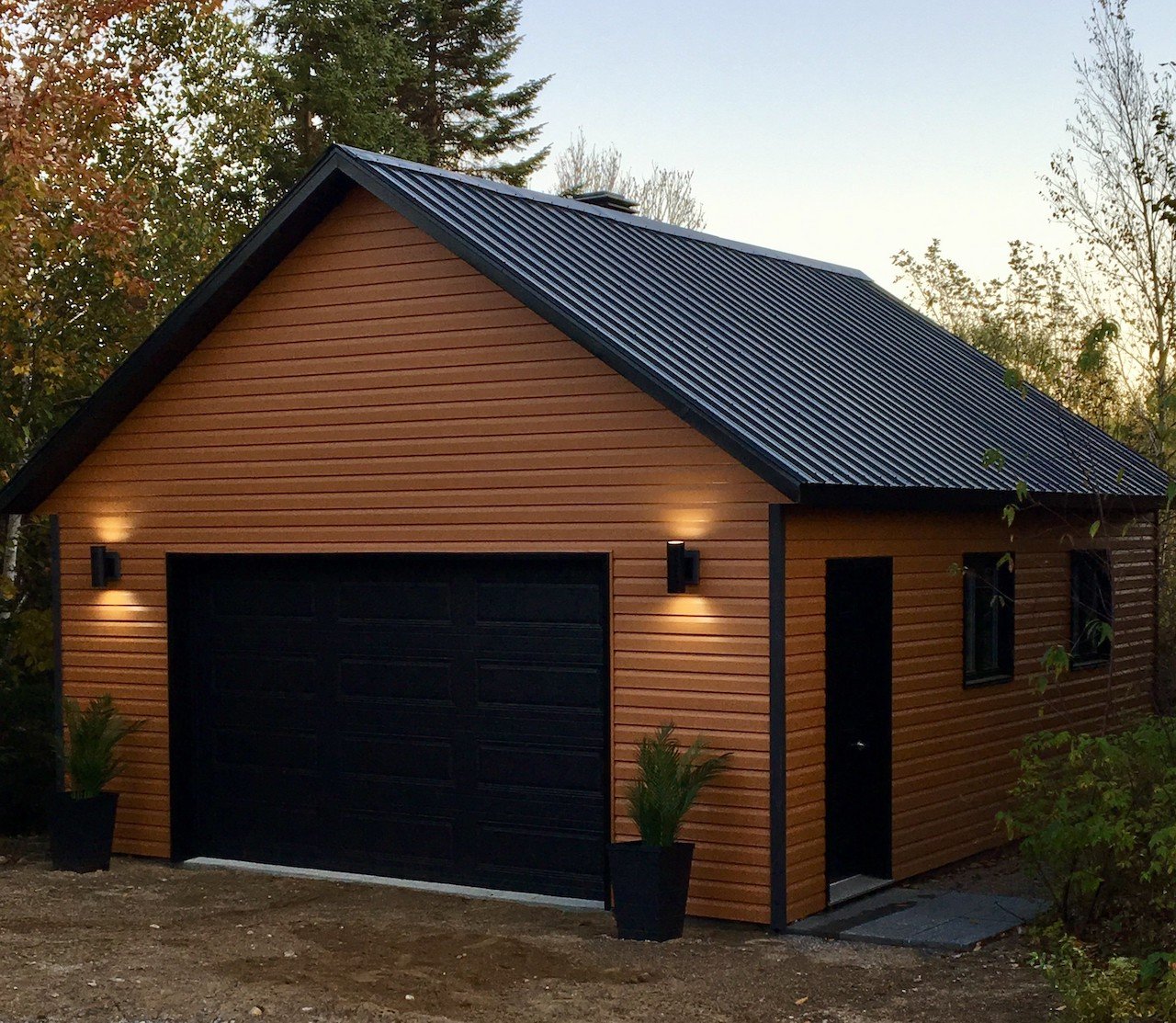 Garage préfabriqué réalisé par Garage Expert