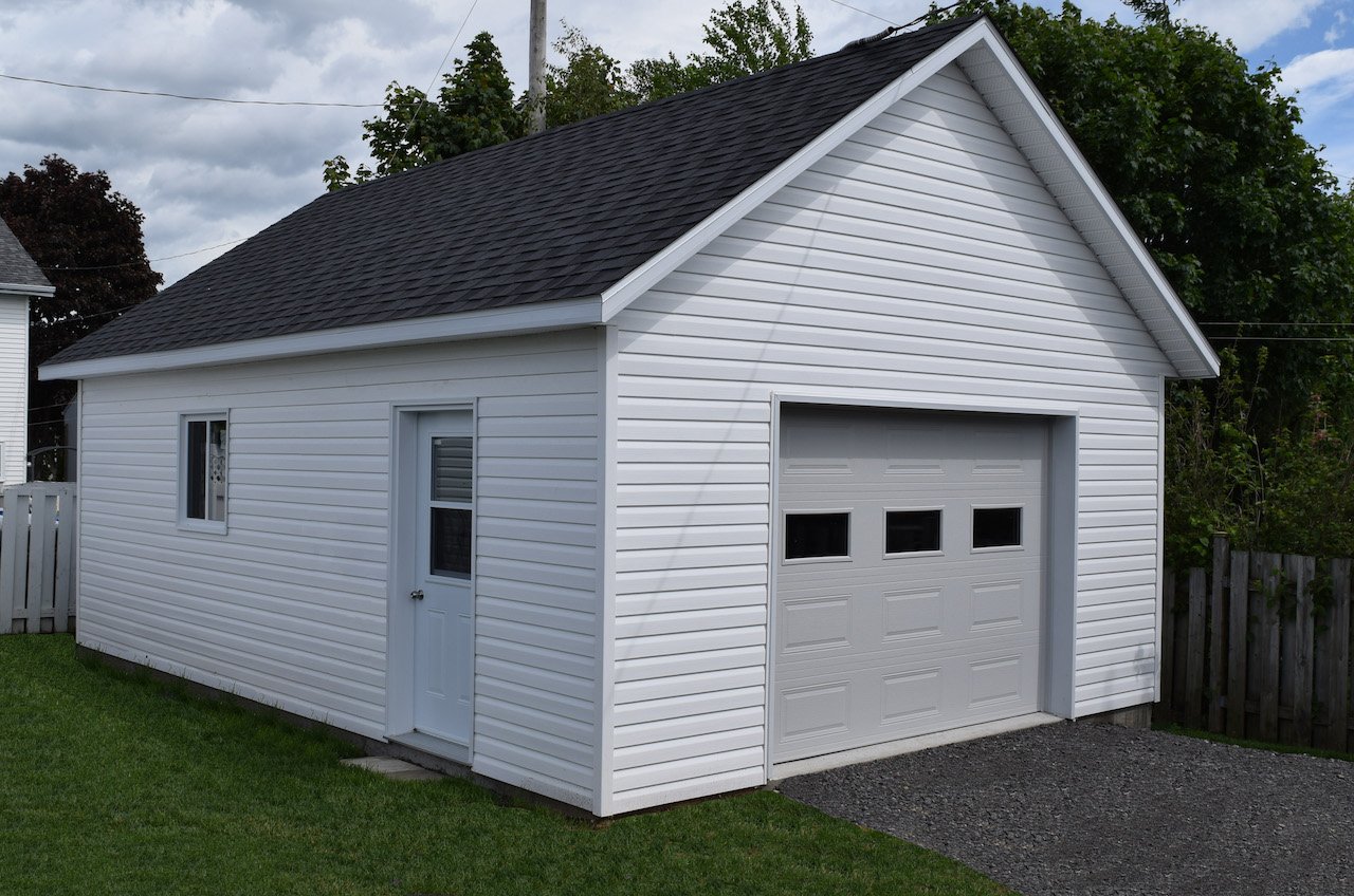 Garage préfabriqué réalisé par Garage Expert