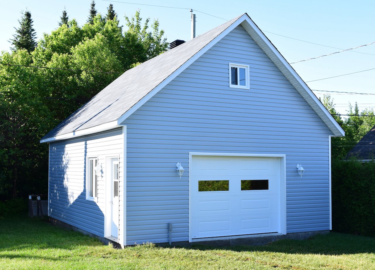 Garage préfabriqué réalisé par Garage Expert