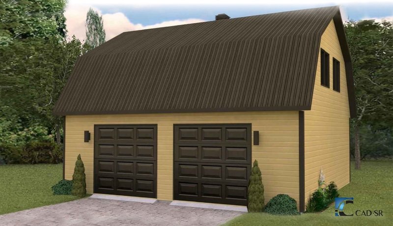 Modèle Chic-Chocs — garage préfabriqué Garage Expert