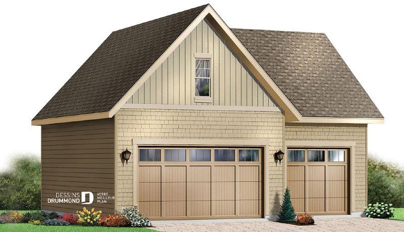 Modèle Mégantic — garage préfabriqué Garage Expert